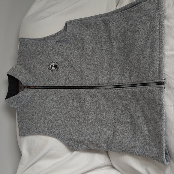 Pebble Beach Golf Links Straight Down Full-Zip Fleece Vest by Straight Down - Picture 4 of 9